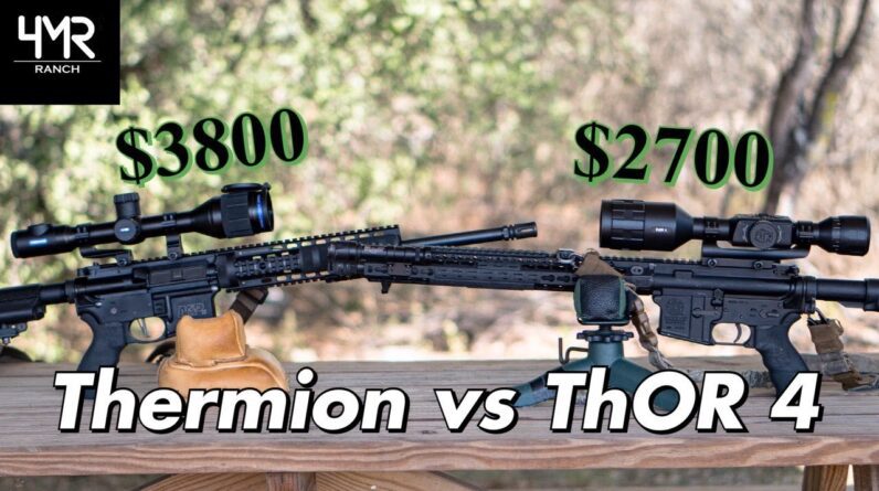 a comparison of the atn thor 4 and the pulsar thermion xm50 thermal optics 1