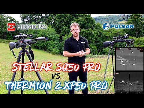Comparing the HIKMICRO Stellar SQ50 Pro and the Pulsar Thermion 2 XP50 Pro Thermal Weapon Scopes